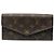Portafoglio Lungo Monogramma Sarah di Louis Vuitton Rosa