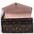 Portafoglio Lungo Monogramma Sarah di Louis Vuitton Rosa - vista 3