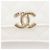 Gabrielle Chanel Clutch Coco in pelle caviar con catena Bianco - vista 10