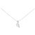 Autre Marque Collana in diamante in oro bianco Au750 Argento