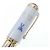 Pluma fuente Montblanc Marquise de Pompadour Au750 Blanco Dorado - vista 5