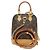 Zaino Alma Monogram Louis Vuitton Marrone - vista 2