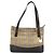 Borsa Tote in tela e pelle con motivo Nova Check di Burberry Beige