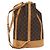 Sac à dos Randonnee Monogram en toile GM Louis Vuitton Marron - vue 2