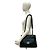 Timeless Borsa a tracolla in pelle di agnello Chanel Coco Mark Nero - vista 2