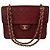 Chanel medio alto classico flap Rosso