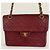 Chanel medio alto classico flap Rosso - vista 3