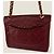 Chanel medio alto classico flap Rosso - vista 5