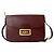 Céline Borsa semi-spalla in pelle di vitello Celine Rosso Bordò