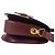 Céline Borsa semi-spalla in pelle di vitello Celine Rosso Bordò - vista 6