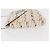 Chanel Clutch Vintage a Catena a Busta in Tweed Piccola Bianco - vista 4