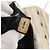 Chanel Clutch Vintage a Catena a Busta in Tweed Piccola Bianco - vista 7