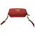 Borsa a spalla mini in pelle trapuntata GG Marmont di Gucci Rosso - vista 4
