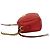 Borsa a spalla mini in pelle trapuntata GG Marmont di Gucci Rosso - vista 5
