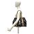 Borsa tote Aurelia MM Monogram Multicolore Louis Vuitton Nero - vista 2