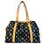 Borsa tote Aurelia MM Monogram Multicolore Louis Vuitton Nero - vista 3