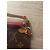 Pochette Louis Vuitton Monogram Neverfull MM Marrone Bordò - vista 3