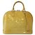 Louis Vuitton Alma Monogram Vernis PM Beige