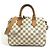 Borsa Speedy Bandoulière 25 Damier Azur di Louis Vuitton Bianco