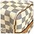 Borsa Speedy Bandoulière 25 Damier Azur di Louis Vuitton Bianco - vista 6