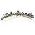 Accessorio per capelli in metallo Monogram Louis Vuitton Argento Bianco - vista 10