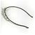 Accessorio per capelli in metallo Monogram Louis Vuitton Argento Bianco - vista 4