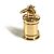 Collana Pendente Curiosité in Oro Hermès D'oro - vista 4