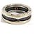Bulgari Bvlgari Save the Children Ring Schwarz Silber