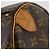 Borsa Keepall Louis Vuitton in tela Monogram 55 Marrone - vista 6