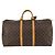 Borsa Keepall Louis Vuitton in tela Monogram 55 Marrone - vista 2