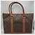 Borsa Tote Weekend PM Monogramma Louis Vuitton Marrone - vista 2