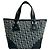 Borsa a mano in tela e pelle Trotter CD di Christian Dior Blu navy - vista 3
