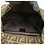 Borsa semi-a-spalla FENDI Mamma Bucket Zucca FF Marrone - vista 9