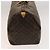 Borsa Keepall Louis Vuitton in tela Monogram 60 Marrone - vista 4