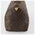 Borsa Keepall Louis Vuitton in tela Monogram 55 Marrone - vista 4