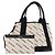 Borsa a mano BALENCIAGA in tela bianca e nera 339933 Auth bs33110 Nero Bianco