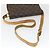 LOUIS VUITTON Borsa a Spalla Monogram Cartouchiere GM M51252 LV Auth BA10012 Monogramma - vista 7