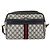 Borsa a Spalla Gucci GG Supreme Sherry Line PVC Blu Navy Oro Auth ep13194 D'oro - vista 2