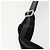 Borsa a Spalla GG in Tela Gucci Nylon Nera Argento 449184 Auth BA9907 Nero - vista 8