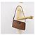 Borsa a Spalla in Tela Trotter Christian Dior Rossa Oro Auth 159831 - vista 20