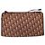 Borsa a Spalla in Tela Trotter Christian Dior Rossa Oro Auth 159831 - vista 3