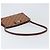 Borsa a Spalla in Tela Trotter Christian Dior Rossa Oro Auth 159831 - vista 7