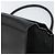 Céline Borsa Trapeze in pelle e suede nera argento autentica 165042 Nero - vista 10