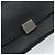 Céline Borsa Trapeze in pelle e suede nera argento autentica 165042 Nero - vista 14