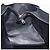 Céline Borsa Trapeze in pelle e suede nera argento autentica 165042 Nero - vista 20