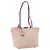 Prada Tote Bag aus Canvas Rosa Silber Auth bs33108 Pink