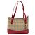 Borsa Tote Nova Check Burberry Canvas Beige Oro Auth 170246 D'oro