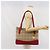 Borsa Tote Nova Check Burberry Canvas Beige Oro Auth 170246 D'oro - vista 23