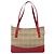 Borsa Tote Nova Check Burberry Canvas Beige Oro Auth 170246 D'oro - vista 3