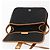 SAINT LAURENT Borsa a Spalla in Tela Rivestita Nera Oro Auth 170468 Nero D'oro - vista 15